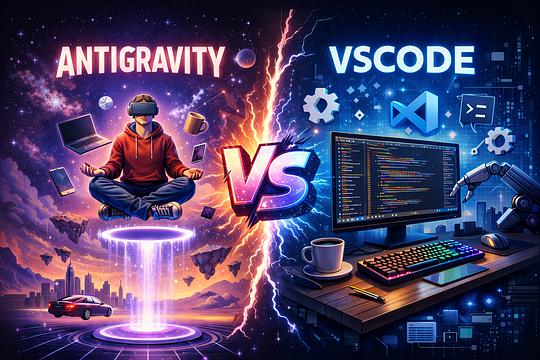 Antigravity vs. vscode: which editor fits your workflow?